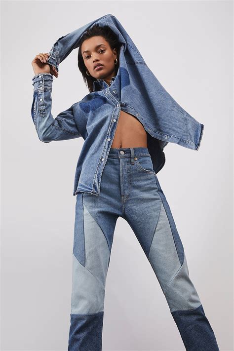 levi denim silhouette